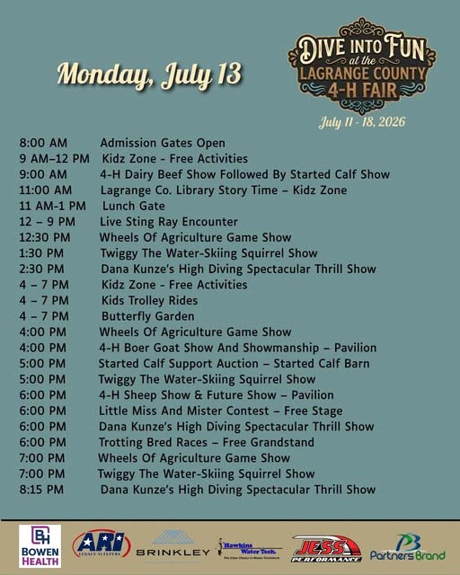 Monday At The LaGrange County Fair